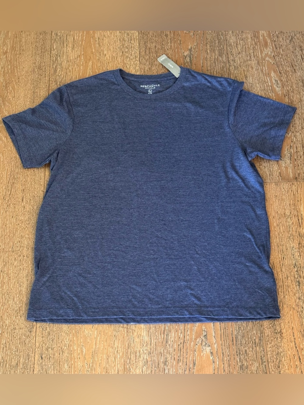 J.Crew Mercantile Broken-In Navy Slim Fit Crewneck T-Shirt Men’s L NWT